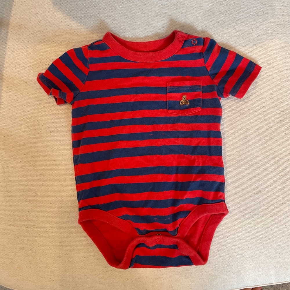 Baby GAP stripes onesie